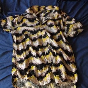 City Street button down tee